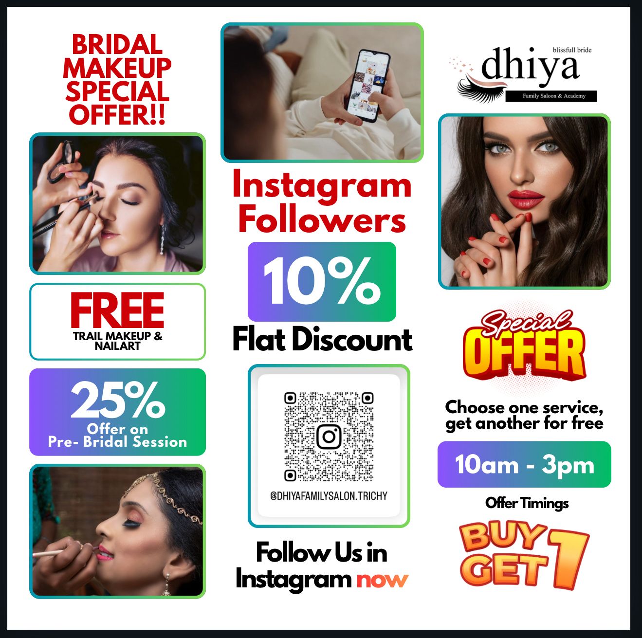 Insta Followers Offer: Available from 10 AM to 3 PM Only