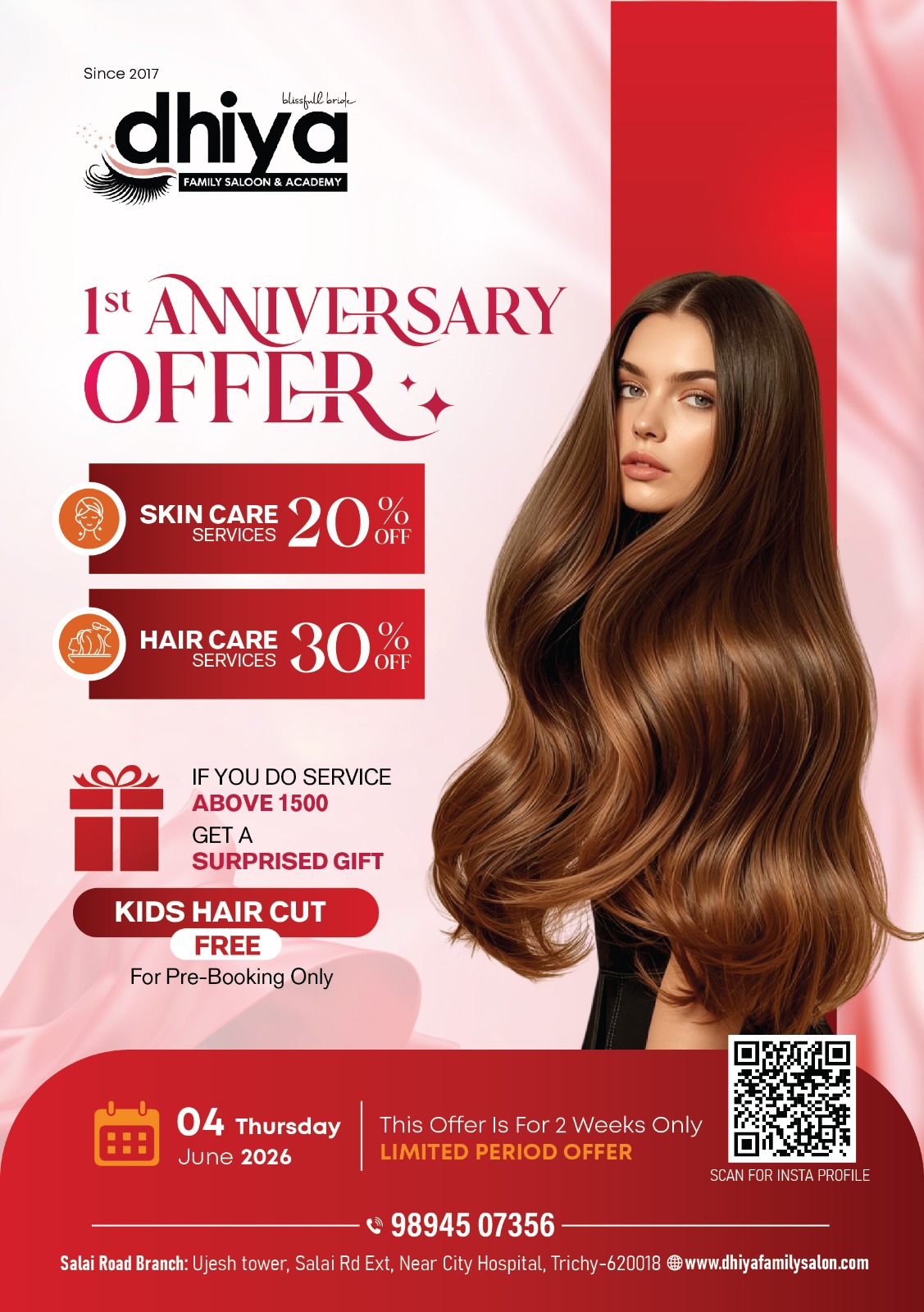 1st Anniversary Offer